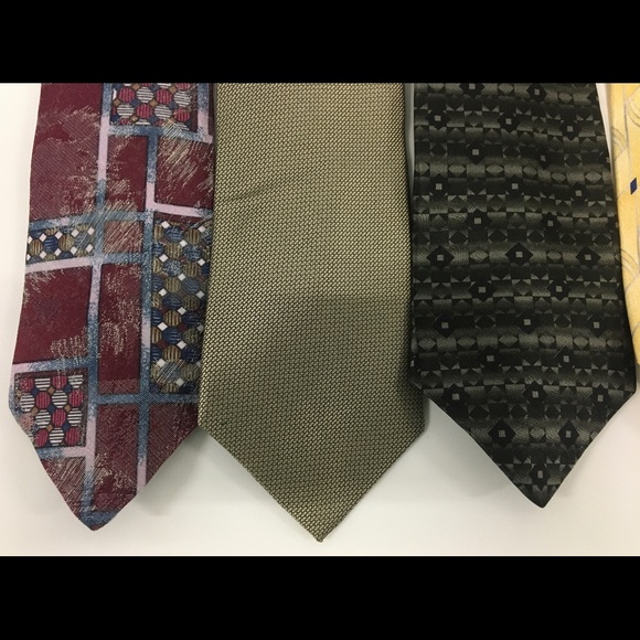 Lot of 5 Haggar men’s neck ties - Picture 2 of 8